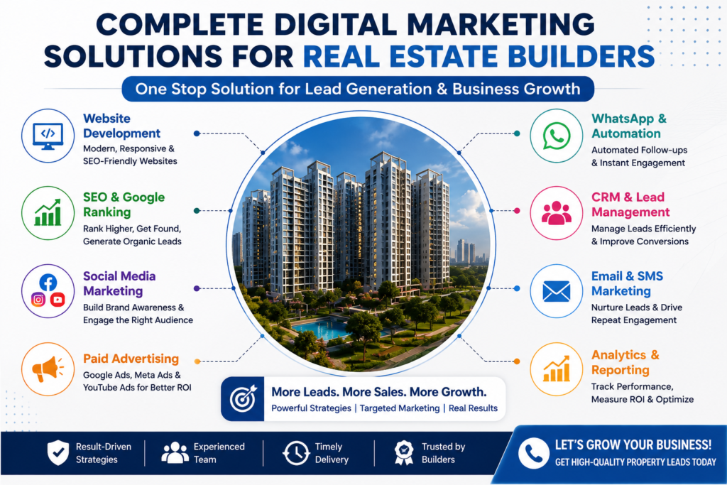 Lead Generation Services for Real Estate Builders in Delhi