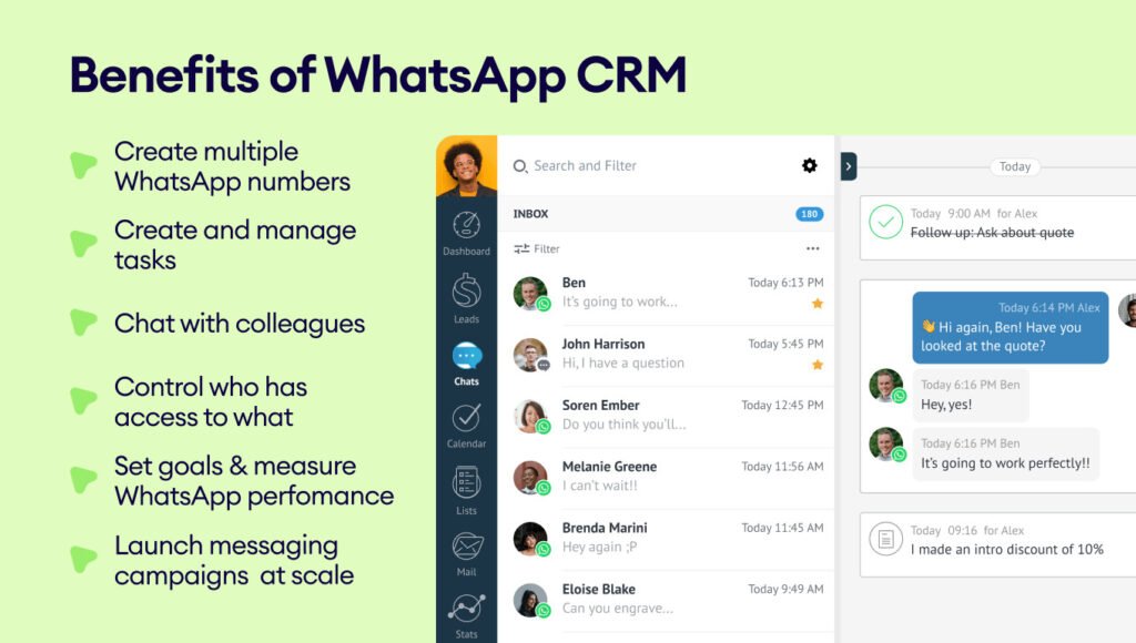 WhatsApp chatbot company Golf Course Road