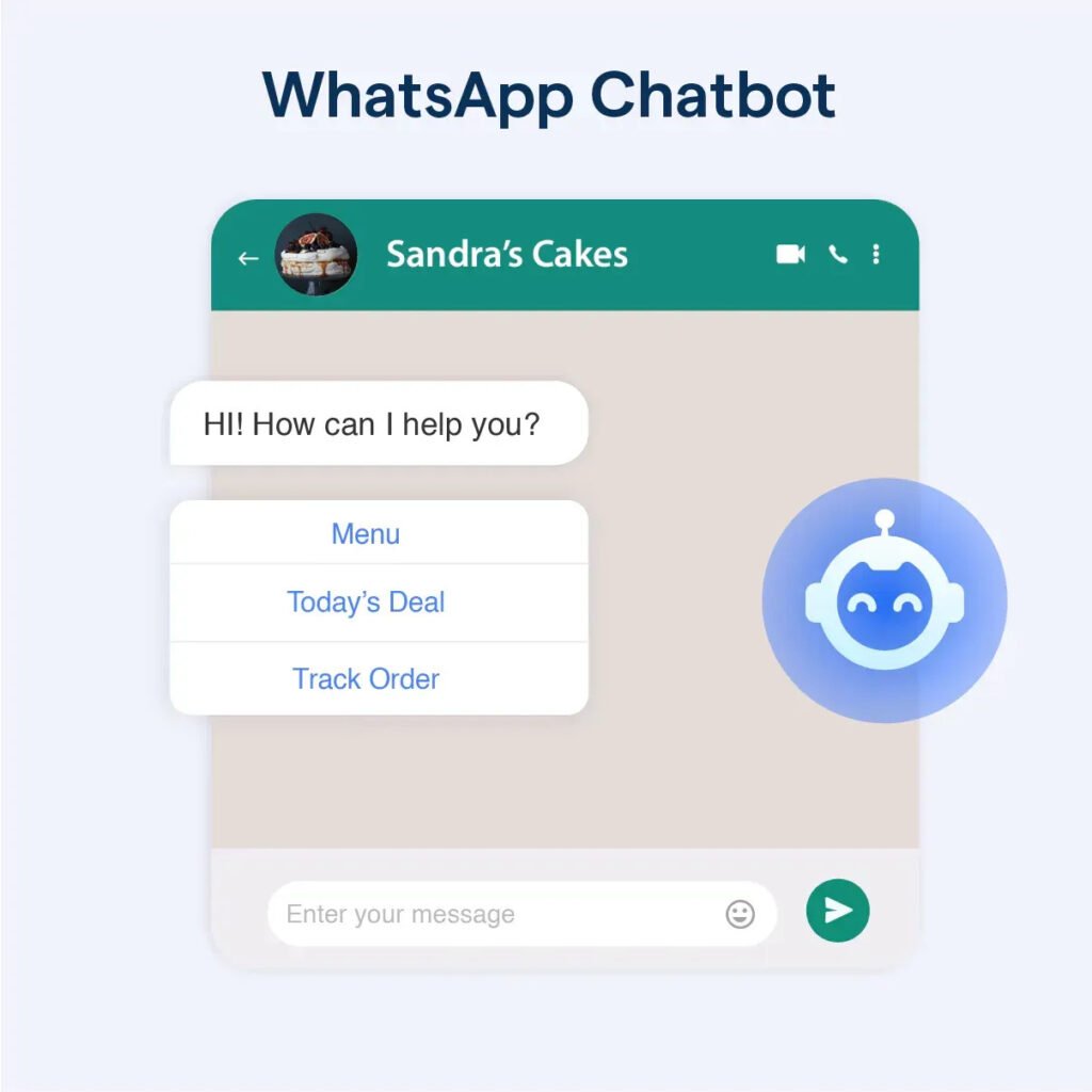 WhatsApp chatbot in Golf Course Road