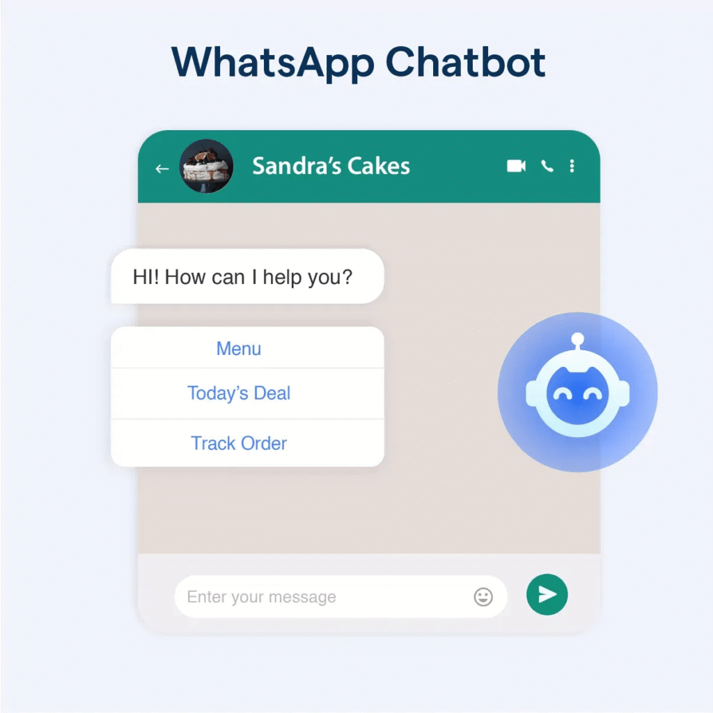 WhatsApp chatbot company in Golf Course Road