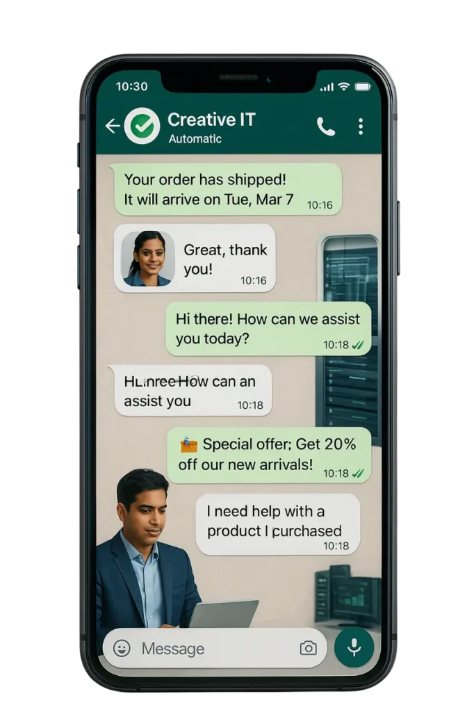 WhatsApp Chatbot Company Dwarka