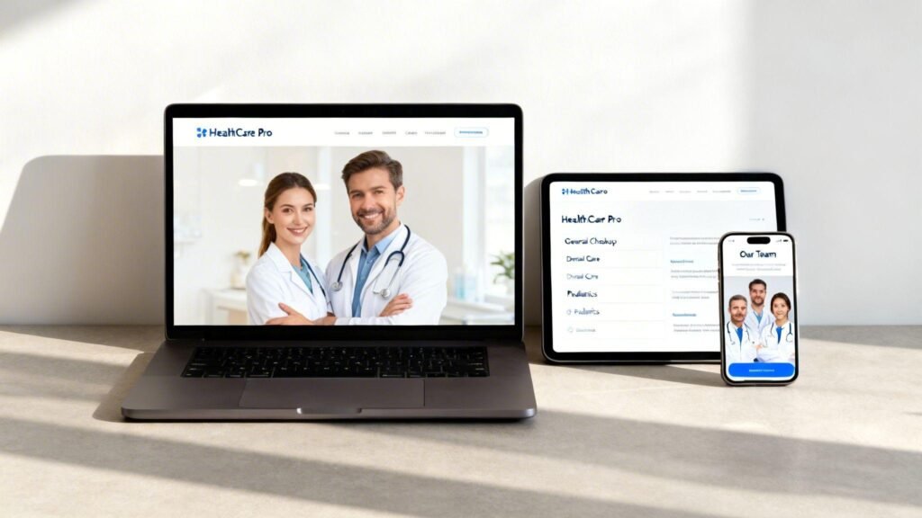 Website Development for Clinics in Dwarka