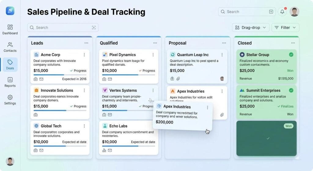 Custom CRM Software